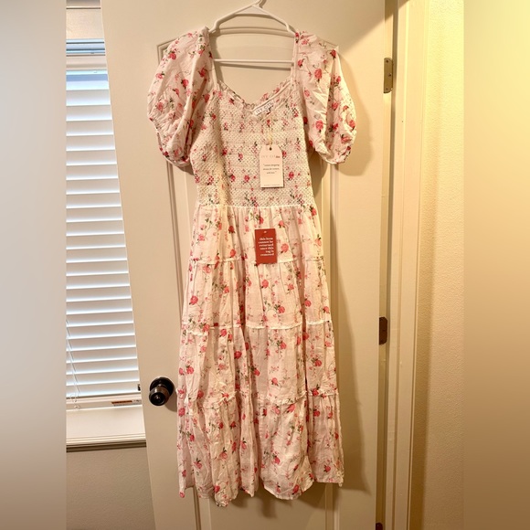 Tea Party Dress in Rose | Ivy City Co. - Picture 5 of 6